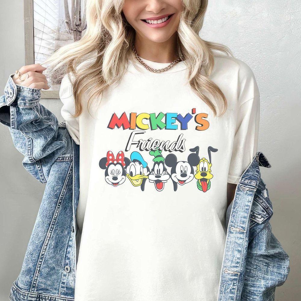 Mickey And Friends Rainbow Disney Vuitino Apparel